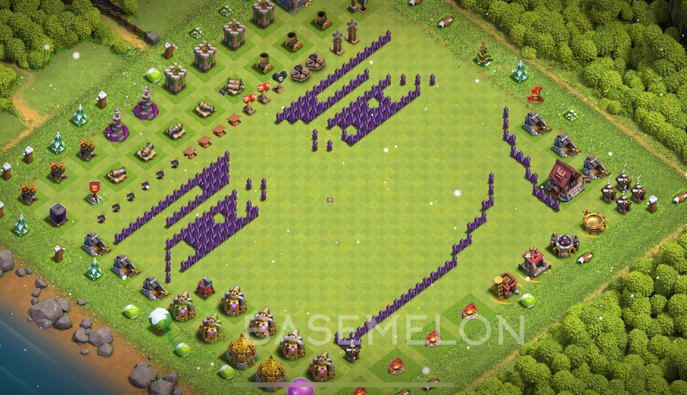 Town Hall Level 7 Progress Base Design 2025, Layout #2056