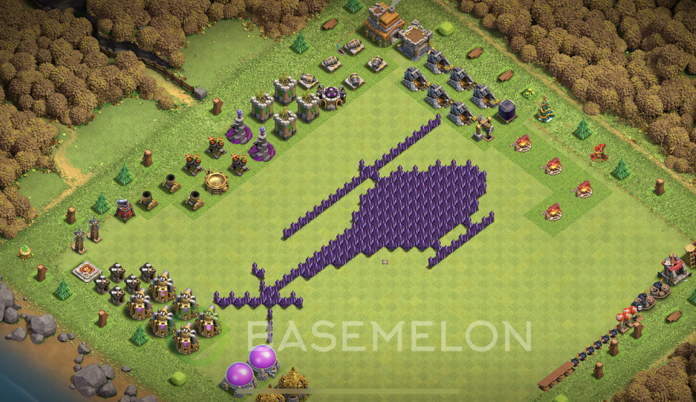 Rathaus Level 7 Progress Base 2025, Layout #2105