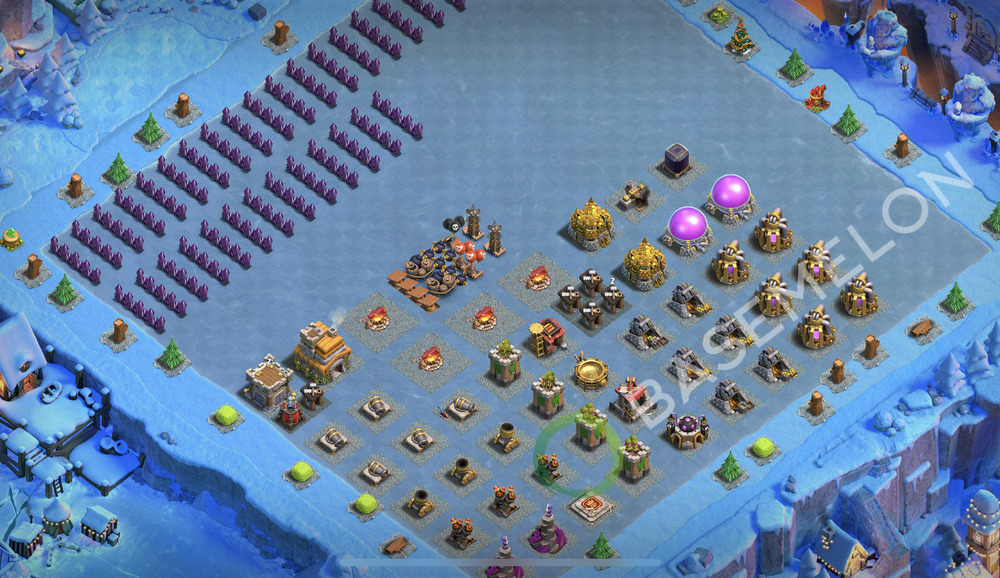 Town Hall Level 7 Progress Base Design 2025, Layout #2292