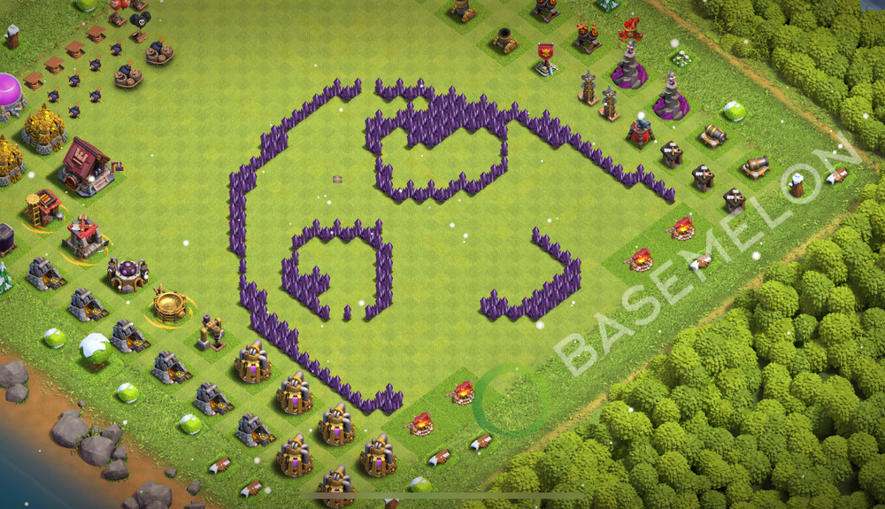 Hôtel de Ville Level 7 Progress Base  2026, Village #2516