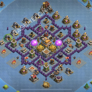 Town Hall Level 7 Farm Base Design 2026, Max Levels, Anti Everything, Layout #2638