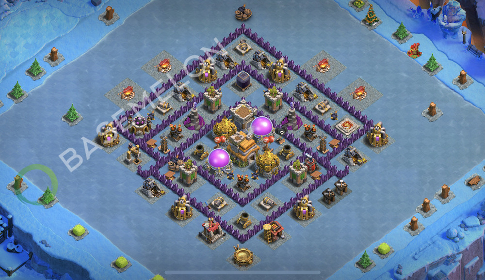 Town Hall Level 7 Farm Base Design 2026, Anti 2 Stars, Anti Everything, Layout #2730