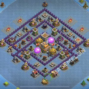 Town Hall Level 7 Farm Base Design 2026, Anti 2 Stars, Anti Everything, Layout #2730