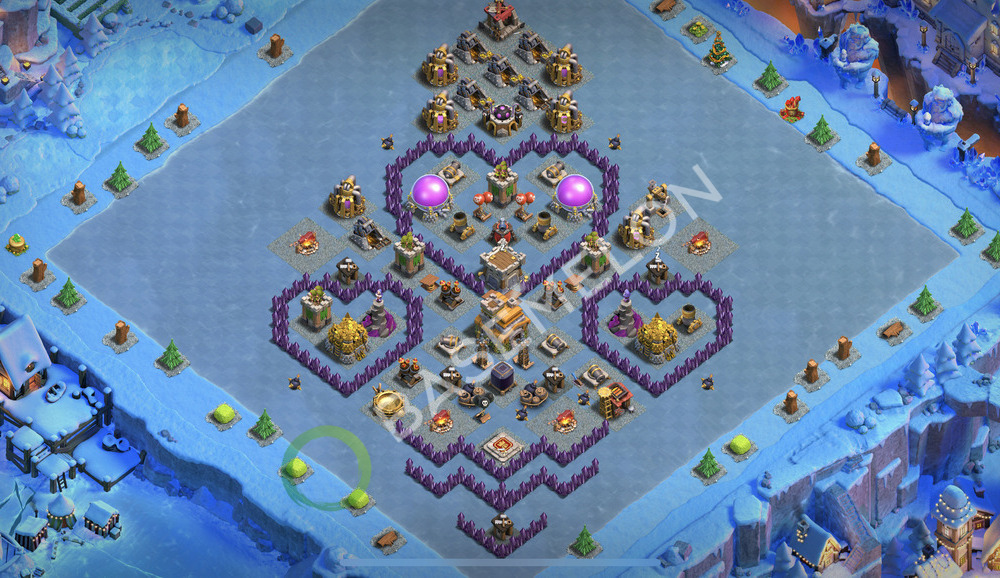 Town Hall Level 7 Progress Base Design 2026, Layout #2806