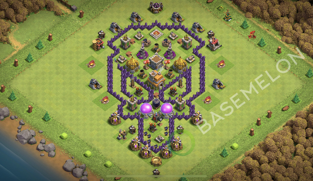 Town Hall Level 7 Progress Base Design 2026, Layout #3222