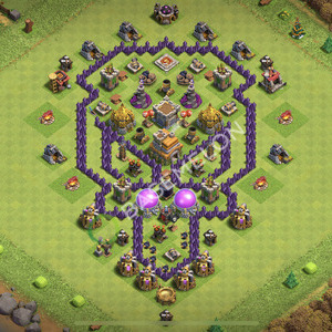 Town Hall Level 7 Progress Base Design 2026, Layout #3222