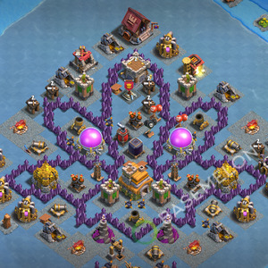 Town Hall Level 7 Progress Base Design 2026, Layout #3476
