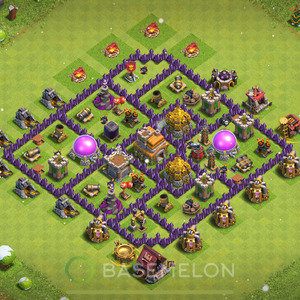 Town Hall Level 7 Farm Base Design 2025, Max Levels, Anti 3 Stars, Layout #681