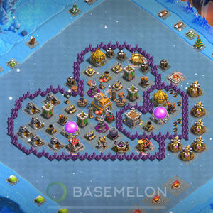 Town Hall Level 7 Progress Base Design 2025, Layout #876