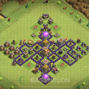 Town Hall Level 7 Progress Base Design 2025, Layout #882