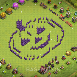 Town Hall Level 7 Progress Base Design 2025, Layout #935