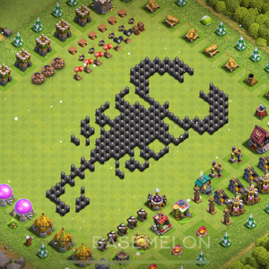 Town Hall Level 8 Progress Base Design 2025, Layout #1247