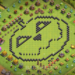 Town Hall Level 8 Progress Base Design 2025, Layout #1299