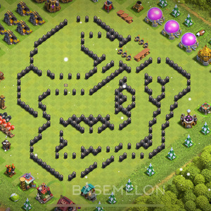 Town Hall Level 8 Progress Base Design 2025, Layout #1468