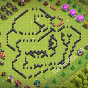 Town Hall Level 8 Progress Base Design 2025, Layout #1468