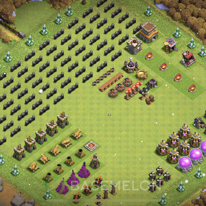 Town Hall Level 8 Progress Base Design 2025, Layout #1591