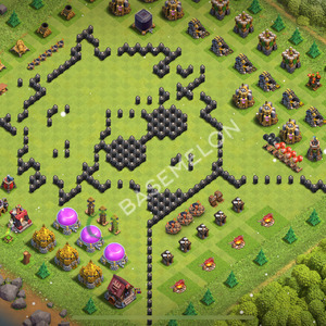 Town Hall Level 8 Progress Base Design 2025, Layout #1792