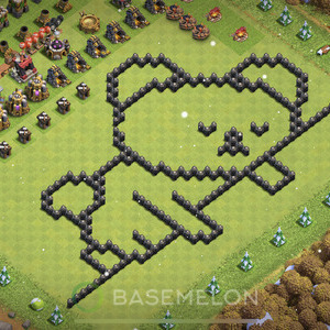 Town Hall Level 8 Progress Base Design 2025, Layout #1796