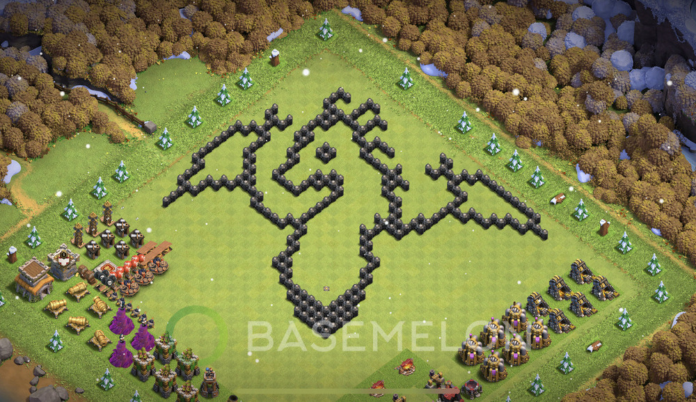 Town Hall Level 8 Progress Base Design 2025, Layout #1817