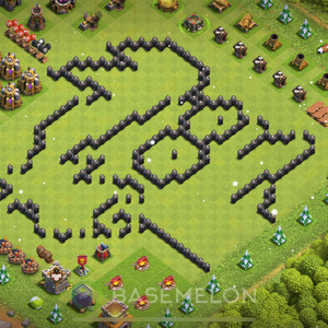 Hôtel de Ville Level 8 Progress Base  2025, Village #2120