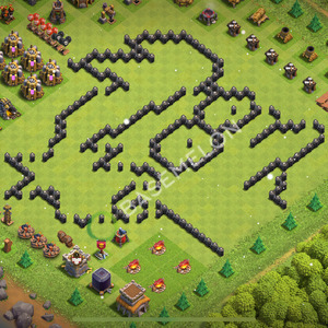 Town Hall Level 8 Progress Base Design 2025, Layout #2120