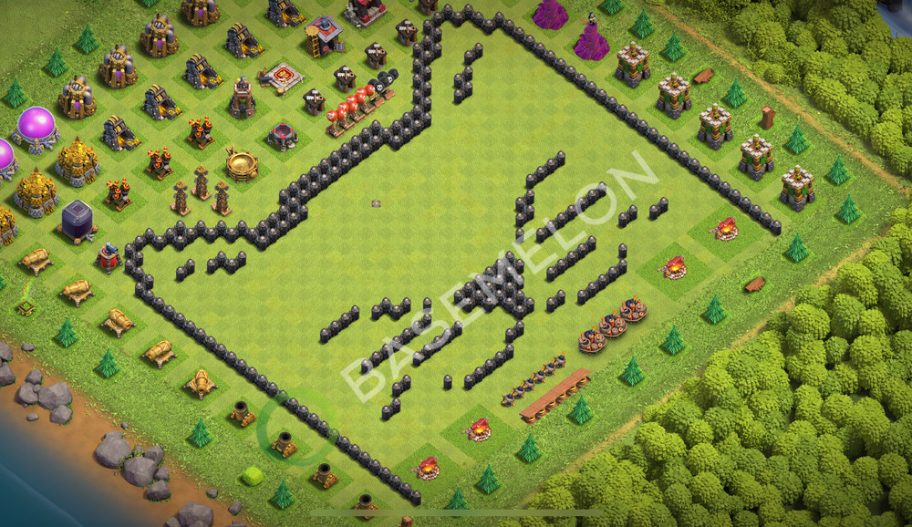 Town Hall Level 8 Progress Base Design 2025, Layout #2183