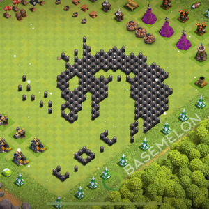 Town Hall Level 8 Progress Base Design 2025, Layout #2340