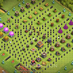 Town Hall Level 8 Progress Base Design, Layout #249