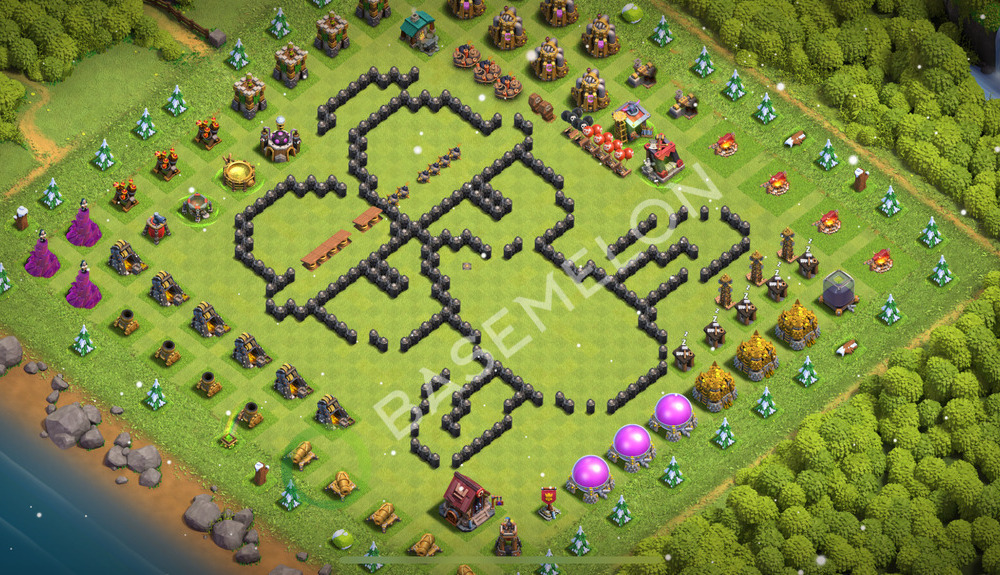 Town Hall Level 8 Progress Base Design 2026, Layout #2549