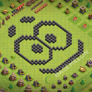 Hôtel de Ville Level 8 Progress Base  2026, Village #3136