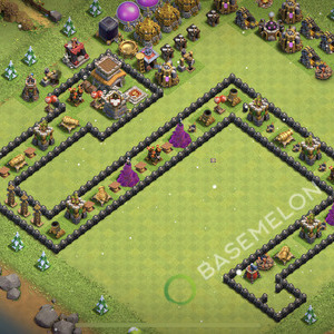 Town Hall Level 8 Progress Base Design 2026, Layout #3444
