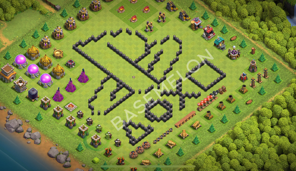 Town Hall Level 8 Progress Base Design 2026, Layout #3504