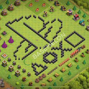 Town Hall Level 8 Progress Base Design 2026, Layout #3504