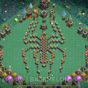 Rathaus Level 9 Progress Base, Layout #108