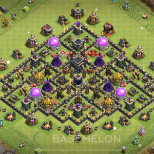 Rathaus Level 9 Farmen Base 2025, Max Level, Layout #1499