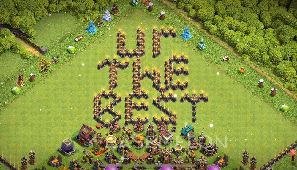 Town Hall Level 9 Progress Base Design 2025, Layout #1645