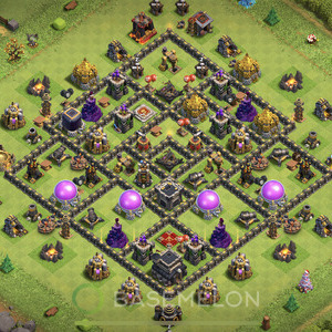 Rathaus Level 9 Farmen Base 2025, Layout #1920