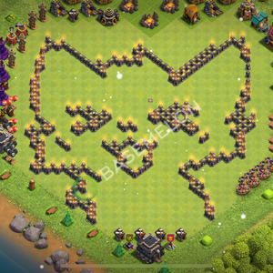 Town Hall Level 9 Progress Base Design 2025, Layout #2029