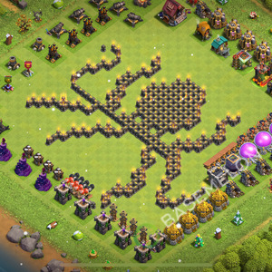 Rathaus Level 9 Progress Base 2026, Layout #2693