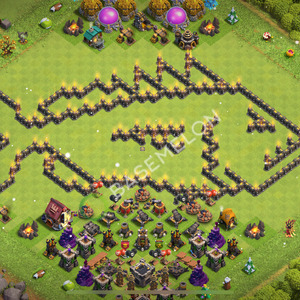 Rathaus Level 9 Progress Base 2026, Layout #2706