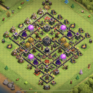 Town Hall Level 9 Farm Base Design 2026, Max Levels, Anti Everything, Layout #2909