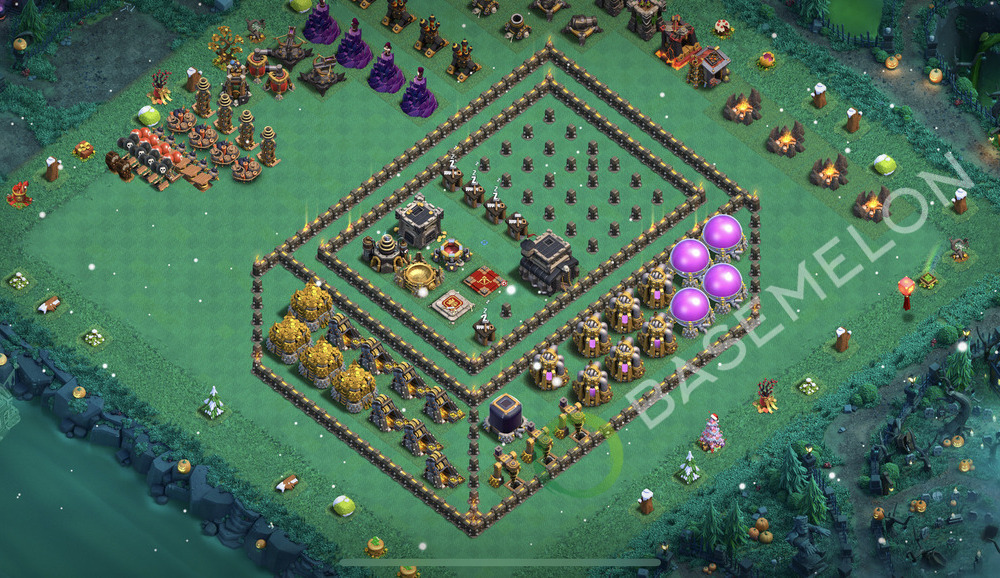 Town Hall Level 9 Progress Base Design 2026, Layout #3059