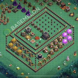 Town Hall Level 9 Progress Base Design 2026, Layout #3059