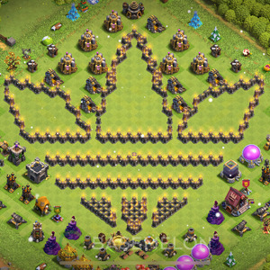 Rathaus Level 9 Progress Base 2025, Layout #310