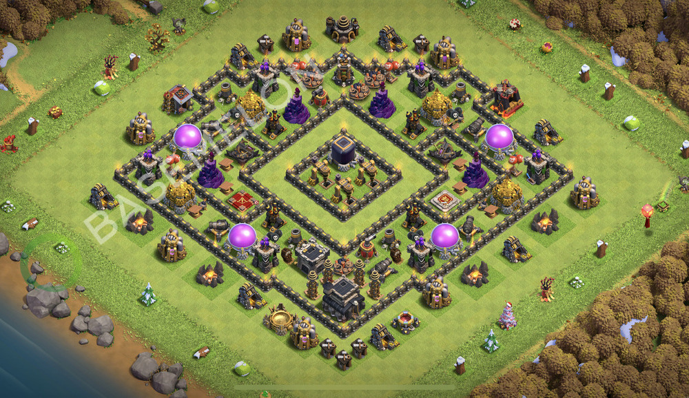 Town Hall Level 9 Farm Base Design 2026, Max Levels, Layout #3170