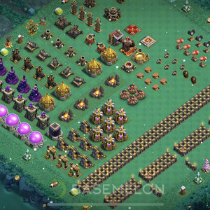 Rathaus Level 9 Progress Base, Layout #710